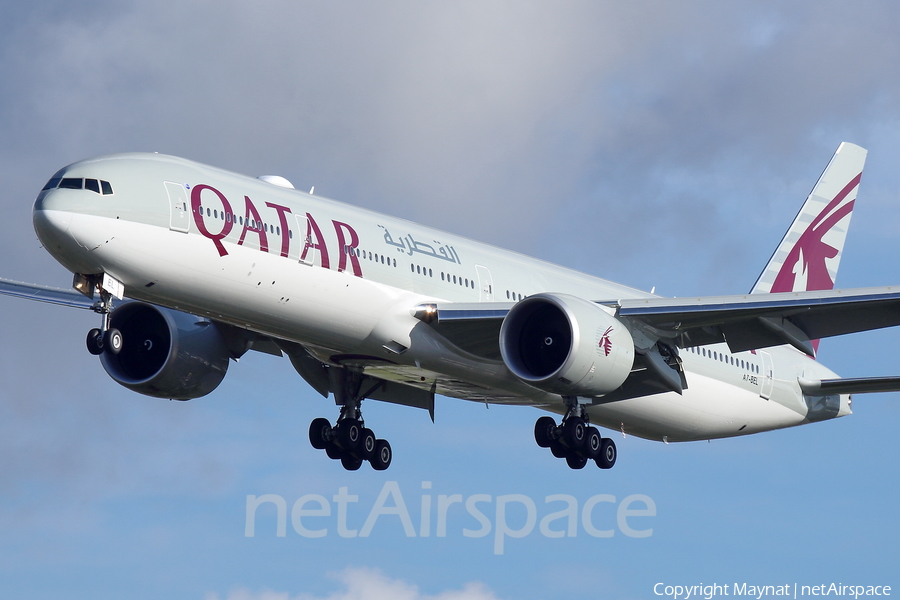 Qatar Airways Boeing 777-3DZ(ER) (A7-BEL) | Photo 206372