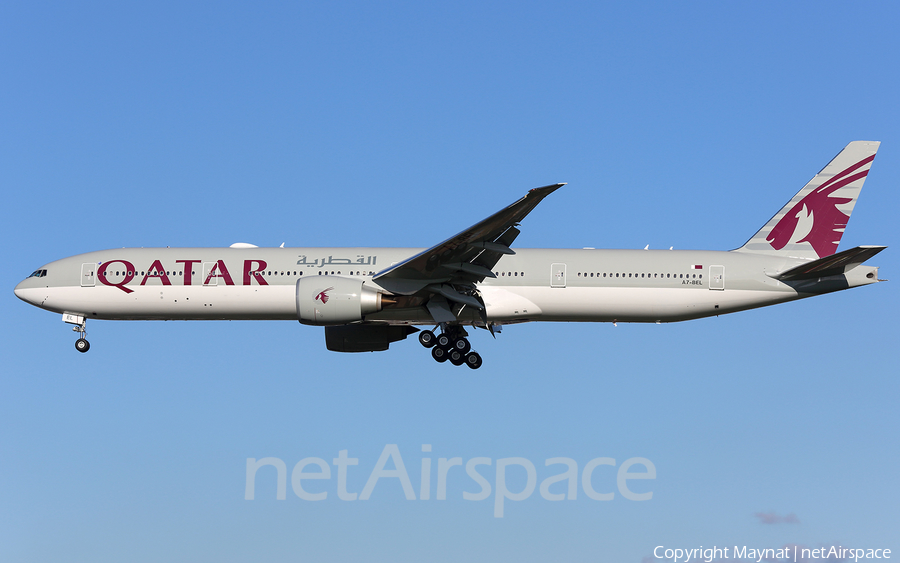 Qatar Airways Boeing 777-3DZ(ER) (A7-BEL) | Photo 233025