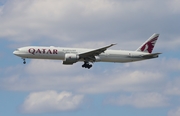 Qatar Airways Boeing 777-3DZ(ER) (A7-BEM) at  Chicago - O'Hare International, United States