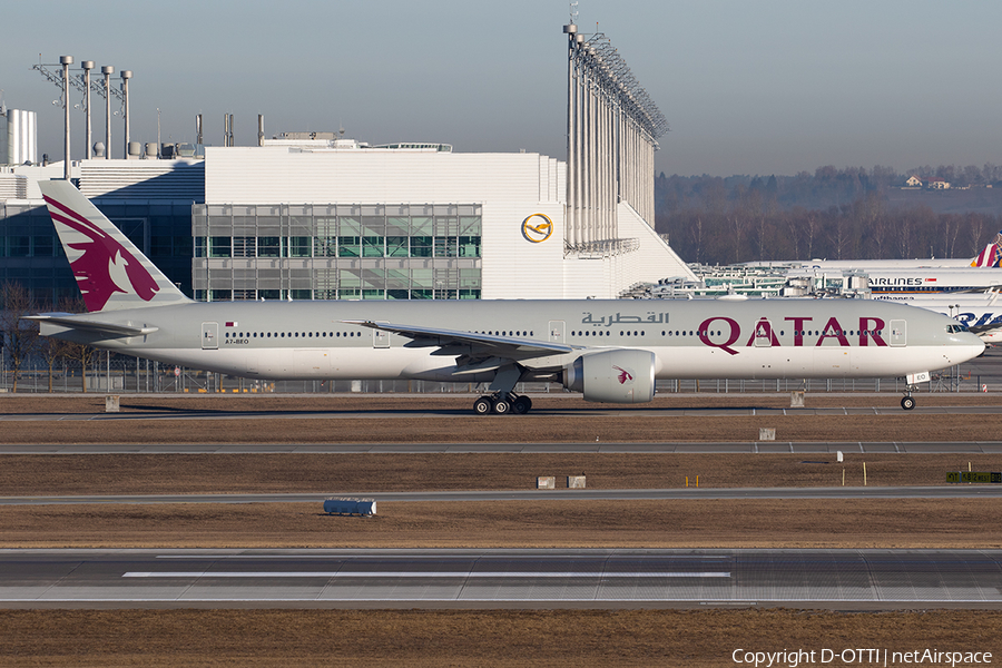 Qatar Airways Boeing 777-3DZ(ER) (A7-BEO) | Photo 297335