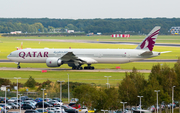 Qatar Airways Boeing 777-3DZ(ER) (A7-BEP) at  Amsterdam - Schiphol, Netherlands