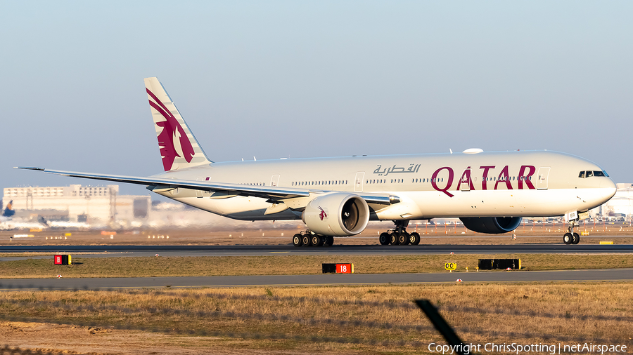 Qatar Airways Boeing 777-3DZ(ER) (A7-BER) | Photo 290163