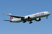 Qatar Airways Boeing 777-3DZ(ER) (A7-BER) at  London - Heathrow, United Kingdom