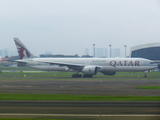 Qatar Airways Boeing 777-3DZ(ER) (A7-BES) at  Jakarta - Soekarno-Hatta International, Indonesia