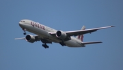 Qatar Airways Boeing 777-3DZ(ER) (A7-BEV) at  Chicago - O'Hare International, United States