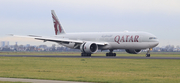 Qatar Airways Boeing 777-3DZ(ER) (A7-BEW) at  Amsterdam - Schiphol, Netherlands