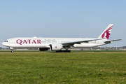 Qatar Airways Boeing 777-3DZ(ER) (A7-BEX) at  Amsterdam - Schiphol, Netherlands