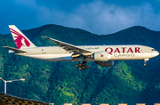 Qatar Airways Cargo Boeing 777-FDZ (A7-BFA) at  Hong Kong - Chek Lap Kok International, Hong Kong