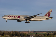 Qatar Airways Cargo Boeing 777-FDZ (A7-BFA) at  Liege - Bierset, Belgium