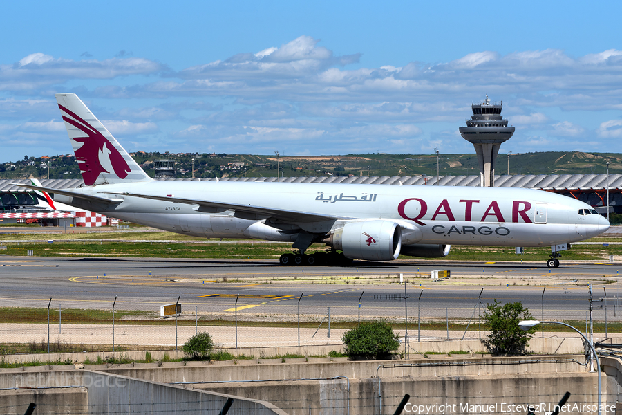 Qatar Airways Cargo Boeing 777-FDZ (A7-BFA) | Photo 678745