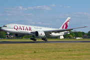 Qatar Airways Cargo Boeing 777-FDZ (A7-BFA) at  Maastricht-Aachen, Netherlands