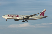 Qatar Airways Cargo Boeing 777-FDZ (A7-BFA) at  Zaragoza, Spain