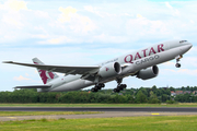 Qatar Airways Cargo Boeing 777-FDZ (A7-BFC) at  Maastricht-Aachen, Netherlands