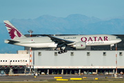 Qatar Airways Cargo Boeing 777-FDZ (A7-BFC) at  Milan - Malpensa, Italy