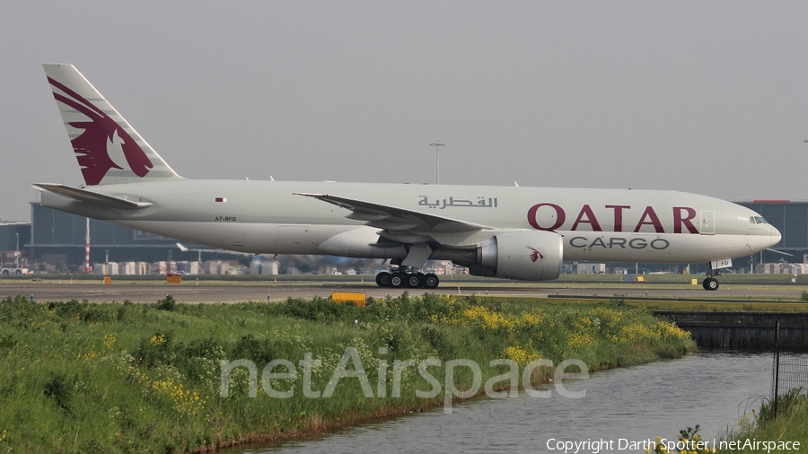 Qatar Airways Cargo Boeing 777-FDZ (A7-BFD) | Photo 216074