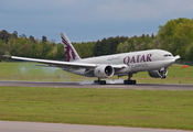 Qatar Airways Cargo Boeing 777-FDZ (A7-BFD) at  Luxembourg - Findel, Luxembourg