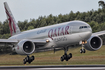 Qatar Airways Cargo Boeing 777-FDZ (A7-BFD) at  Luxembourg - Findel, Luxembourg