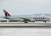 Qatar Airways Cargo Boeing 777-FDZ (A7-BFD) at  Oslo - Gardermoen, Norway