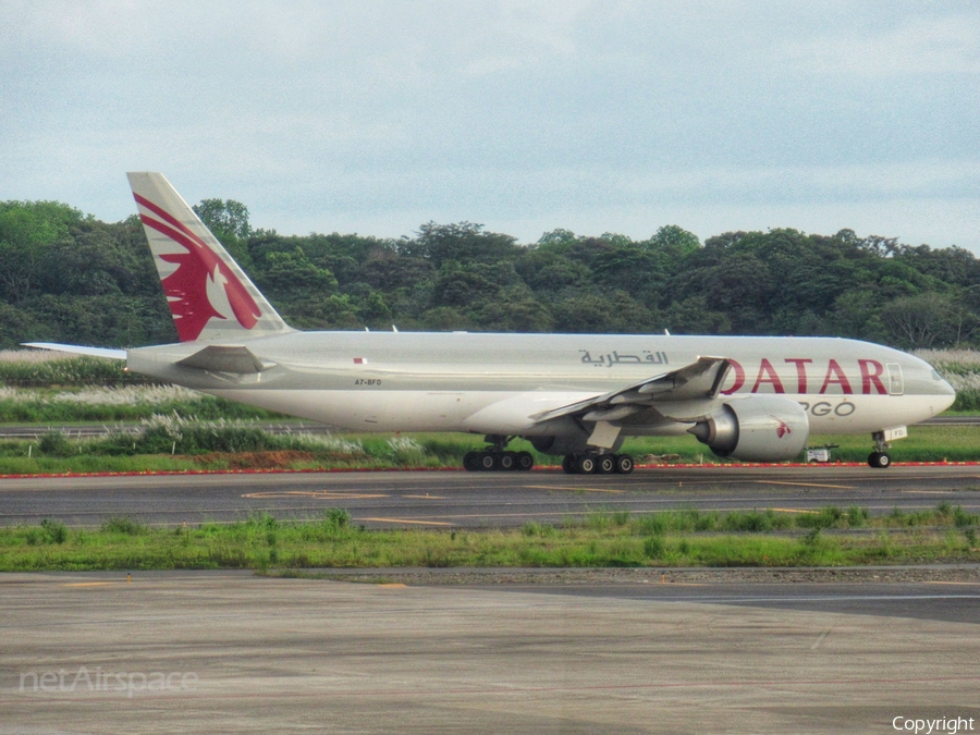 Qatar Airways Cargo Boeing 777-FDZ (A7-BFD) | Photo 353228