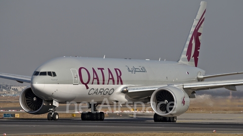 Qatar Airways Cargo Boeing 777-FDZ (A7-BFE) at  Frankfurt am Main, Germany