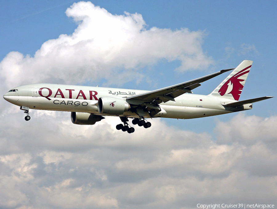 Qatar Airways Cargo Boeing 777-FDZ (A7-BFE) | Photo 75471