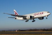 Qatar Airways Cargo Boeing 777-FDZ (A7-BFE) at  Liege - Bierset, Belgium