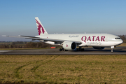 Qatar Airways Cargo Boeing 777-FDZ (A7-BFE) at  Liege - Bierset, Belgium
