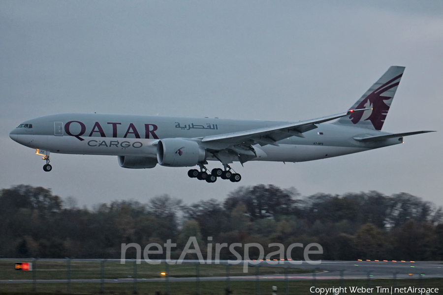 Qatar Airways Cargo Boeing 777-FDZ (A7-BFE) | Photo 130689