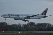 Qatar Airways Cargo Boeing 777-FDZ (A7-BFE) at  Luxembourg - Findel, Luxembourg