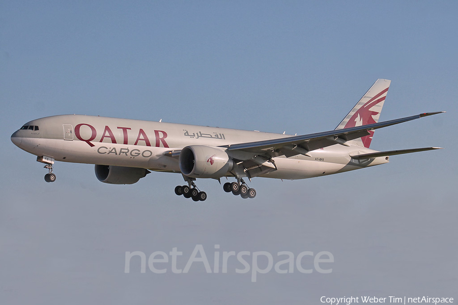Qatar Airways Cargo Boeing 777-FDZ (A7-BFE) | Photo 165262