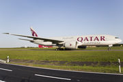 Qatar Airways Cargo Boeing 777-FDZ (A7-BFE) at  Luxembourg - Findel, Luxembourg