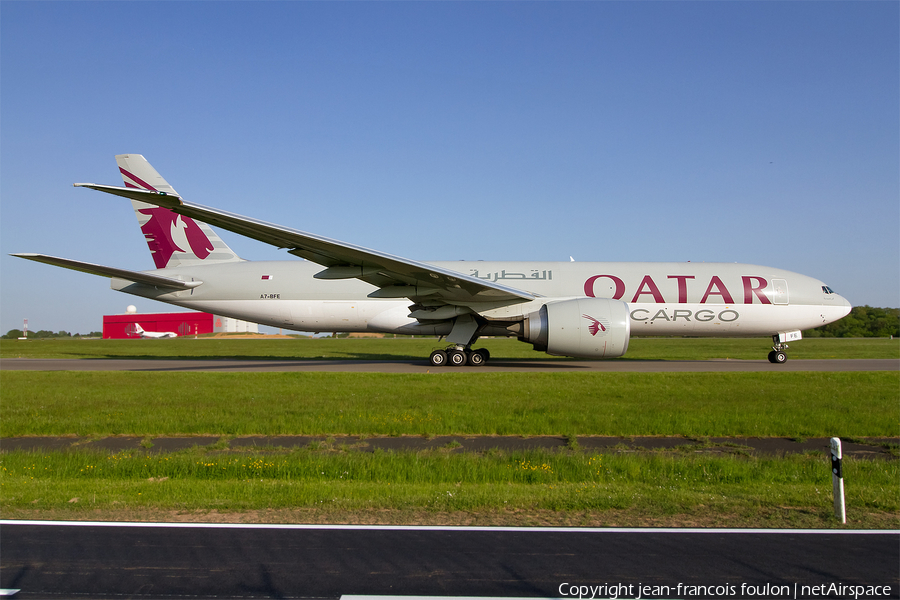 Qatar Airways Cargo Boeing 777-FDZ (A7-BFE) | Photo 248153