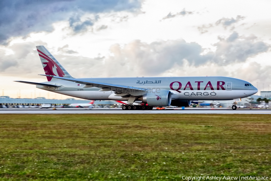 Qatar Airways Cargo Boeing 777-FDZ (A7-BFE) | Photo 299923