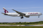 Qatar Airways Cargo Boeing 777-FDZ (A7-BFF) at  Liege - Bierset, Belgium