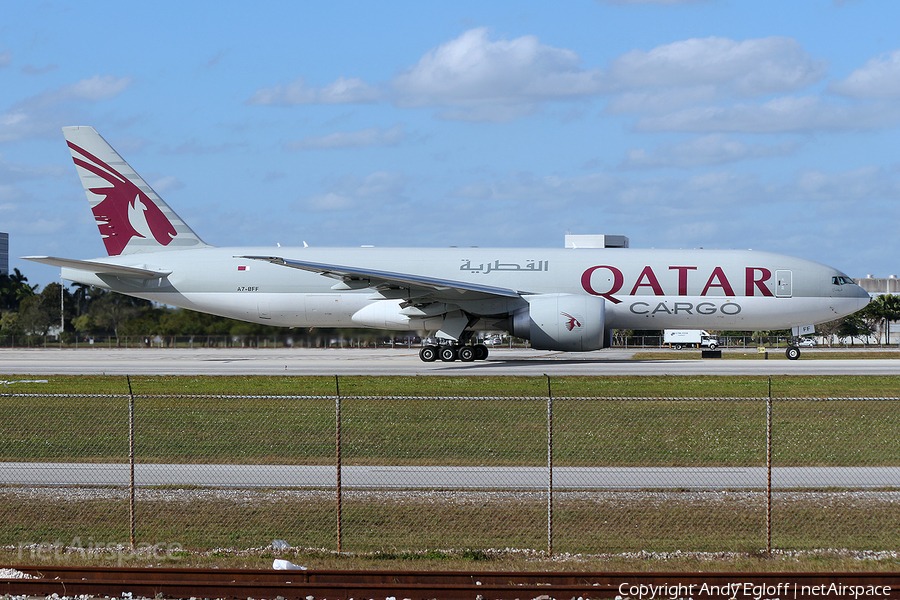 Qatar Airways Cargo Boeing 777-FDZ (A7-BFF) | Photo 290844