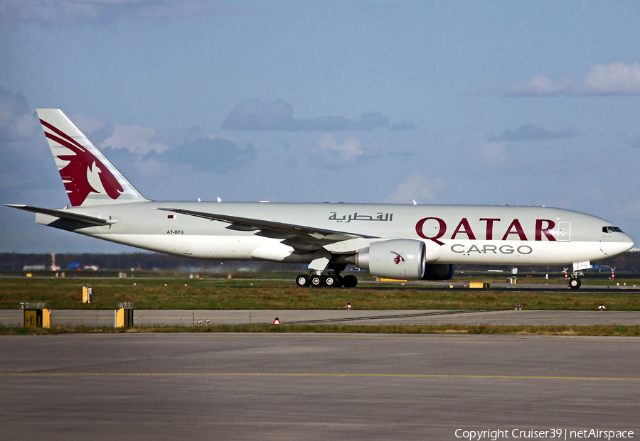 Qatar Airways Cargo Boeing 777-FDZ (A7-BFG) | Photo 154629