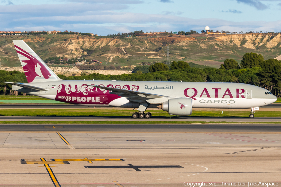 Qatar Airways Cargo Boeing 777-FDZ (A7-BFG) | Photo 602644