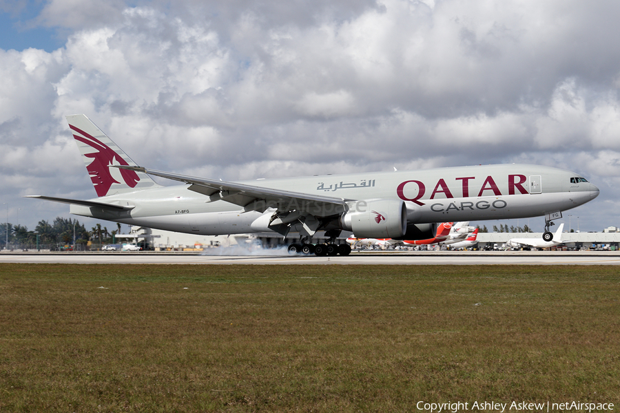 Qatar Airways Cargo Boeing 777-FDZ (A7-BFG) | Photo 221318