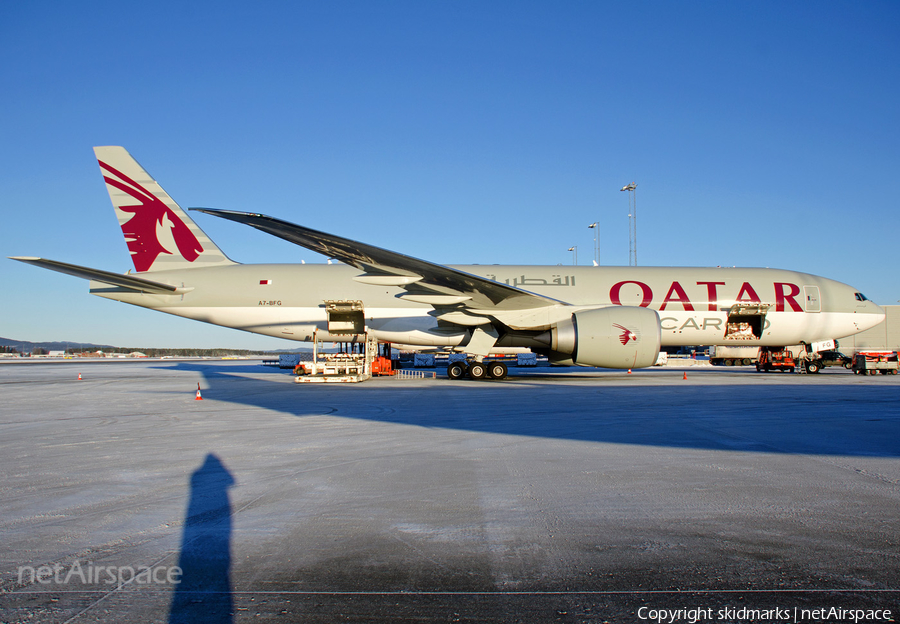 Qatar Airways Cargo Boeing 777-FDZ (A7-BFG) | Photo 63872
