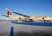 Qatar Airways Cargo Boeing 777-FDZ (A7-BFG) at  Oslo - Gardermoen, Norway
