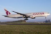 Qatar Airways Cargo Boeing 777-FDZ (A7-BFH) at  Liege - Bierset, Belgium