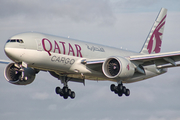 Qatar Airways Cargo Boeing 777-FDZ (A7-BFH) at  Luxembourg - Findel, Luxembourg