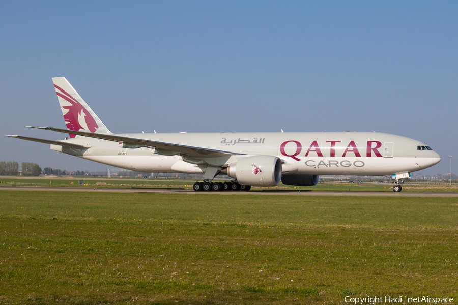Qatar Airways Cargo Boeing 777-FDZ (A7-BFI) | Photo 155416