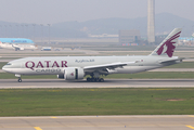 Qatar Airways Cargo Boeing 777-FDZ (A7-BFI) at  Seoul - Incheon International, South Korea