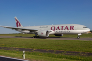 Qatar Airways Cargo Boeing 777-FDZ (A7-BFI) at  Luxembourg - Findel, Luxembourg