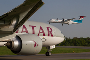 Qatar Airways Cargo Boeing 777-FDZ (A7-BFI) at  Luxembourg - Findel, Luxembourg