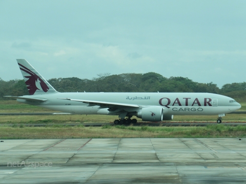 Qatar Airways Cargo Boeing 777-FDZ (A7-BFI) at  Panama City - Tocumen International, Panama