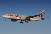 Qatar Airways Cargo Boeing 777-FDZ (A7-BFJ) at  Liege - Bierset, Belgium