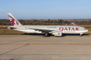 Qatar Airways Cargo Boeing 777-FDZ (A7-BFJ) at  Liege - Bierset, Belgium