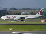 Qatar Airways Cargo Boeing 777-FDZ (A7-BFK) at  Liege - Bierset, Belgium
